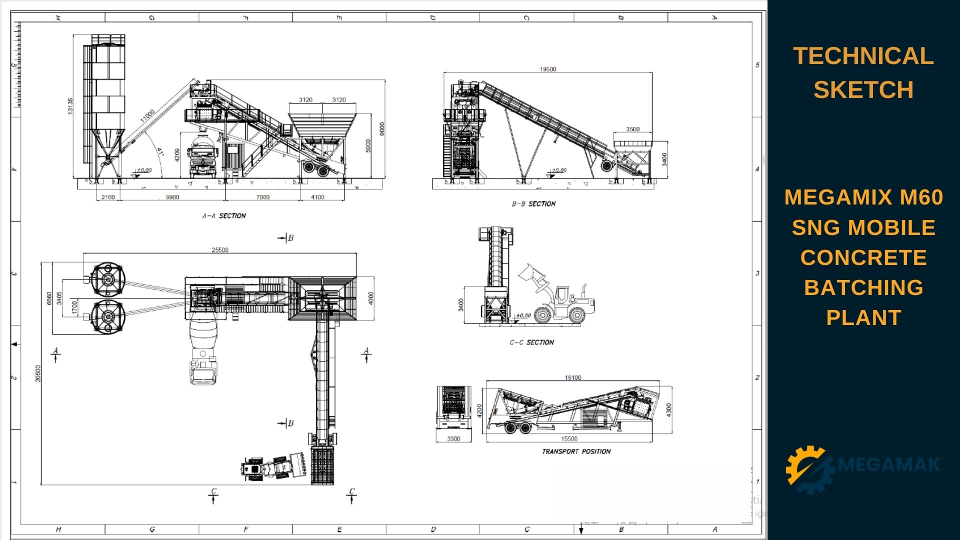 Technical Sketch of Mobile 60