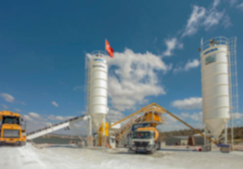 Mobile 60 Concrete Batching Plant