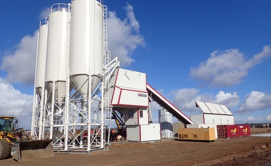 C120 Twin Concrete Batching Plant